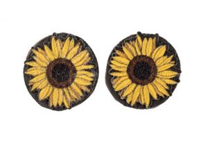 Sunflower Earrings fa fülbevaló