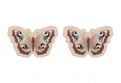 Fa fülbevaló Rose Butterfly Earrings
