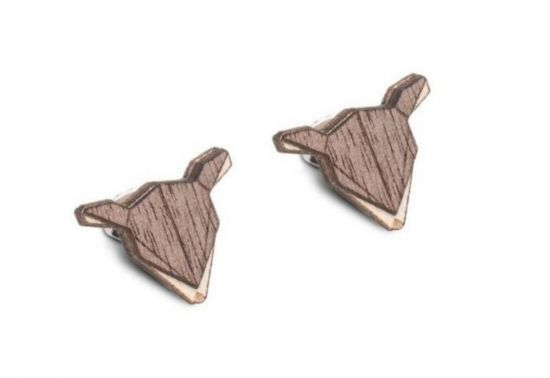 Fa fülbevaló Doe Earrings