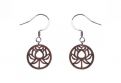 Fa fübevaló Lotos Earrings