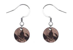 Fa fülbevaló Bracken Dangle Earrings