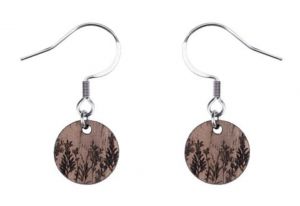 Fa fülbevaló Meadow Dangle Earrings