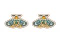 Fa fülbevaló Moth Earrings