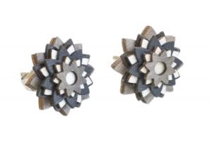 Fa fülbevaló Nox Star Flower Earrings