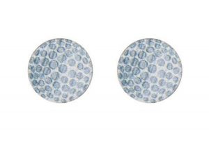 Fából készült fülbevalók Golf Ball Earrings