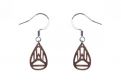 Fa fülbevaló Drop Earrings