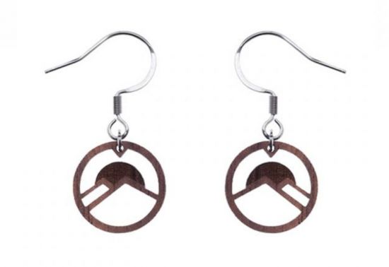 Fa fülbevaló Sunset Earrings