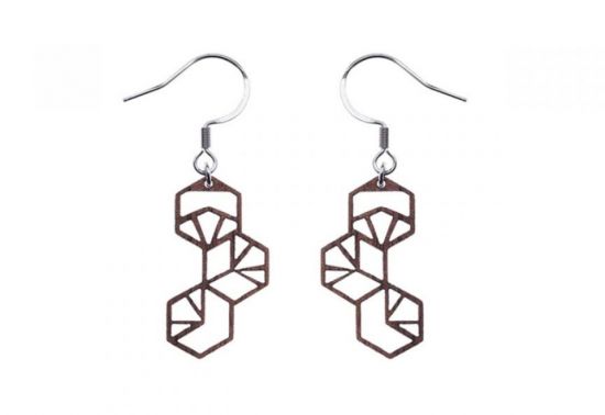 Fa fülbevaló Trillo  Earrings