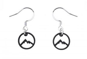 Fa fülbevaló Mountains Earrings