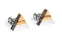 Fém fülbevaló Fém fülbevaló Lini Earrings Triangle