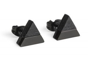Fém fülbevaló Nox Earrings Triangle