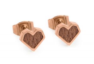 Fém fülbevaló Rea Earrings Heart