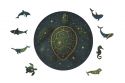  Fa puzzle – Teknős