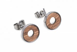 Fém fülbevaló Lini Earrings Circle