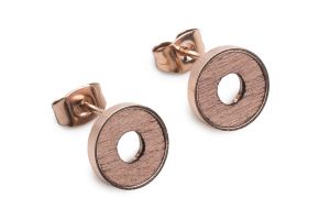 Fém fülbevaló Lumen Earrings Circle