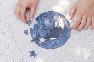 Fa puzzle – Kardszárnyú delfin
