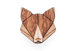 Fa bross Fox Brooch