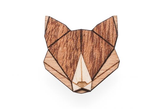 Fa bross Fox Brooch