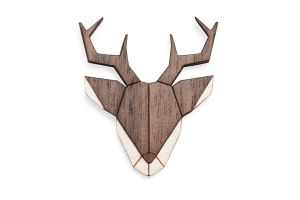 Fa bross Deer Brooch