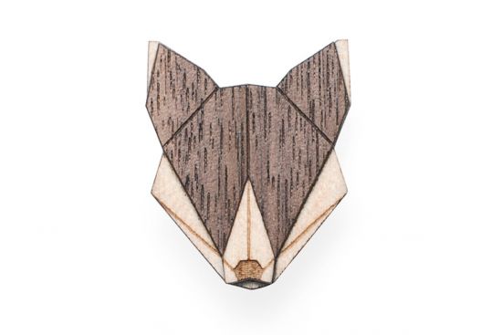 Fa bross Wolf Brooch