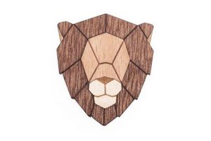 Fa bross Lion Brooch