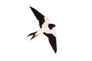 Fa bross Swallow Brooch