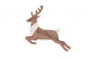 Fa bross Jumping Deer Brooch