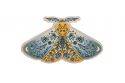 Fából készült bross Moth Brooch