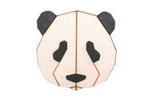 Fa bross Panda Brooch