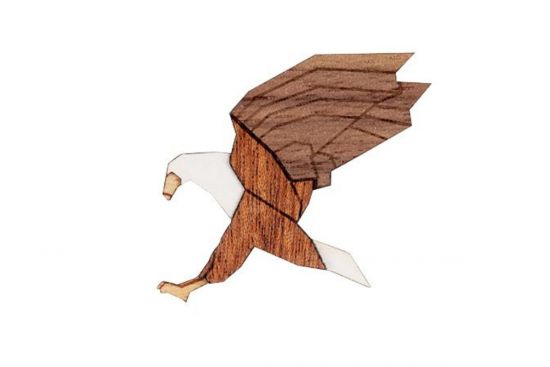 Fa bross Eagle Brooch