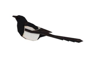 Fa bross Magpie Brooch