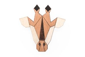 Fa bross Giraffe Brooch