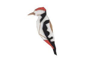 Fa bross Woodpecker Brooch