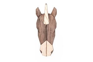 Fa bross Unicorn Brooch