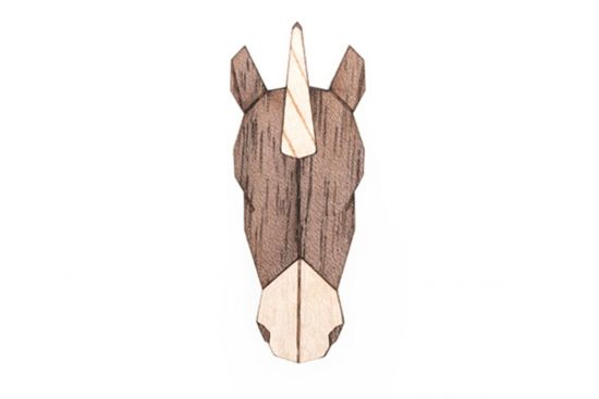 Fa bross Unicorn Brooch