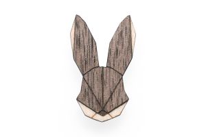 Fa bross Hare Brooch