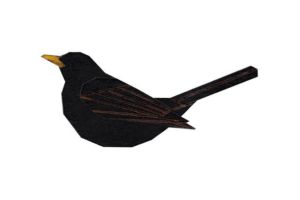 Fa bross Blackbird Brooch