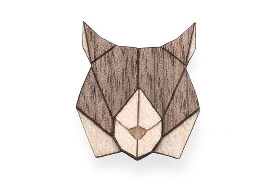 Fa bross Lynx Brooch