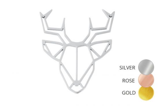 Fém bross Deer Steel Brooch