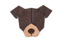 Fa bross American Pit Bull Terrier Brooch