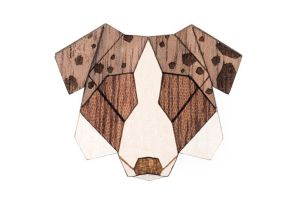 Fa bross Australian Shepherd Brooch