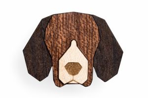 Fa bross Beagle Brooch