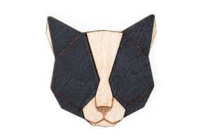 Fa bross Black Cat Brooch