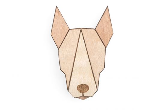 Fa bross Bull Terrier Brooch