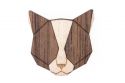 Fa bross Grey Cat Brooch