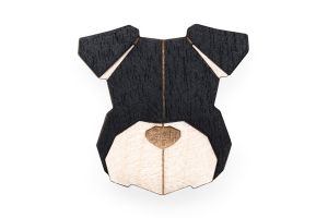 Fa bross Schnauzer Brooch
