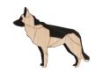 Fa bross Walking Shepherd Brooch