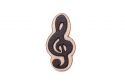 Fa bross Treble Clef Brooch