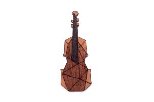 Fa bross Violin Brooch