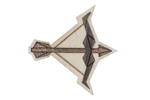 Fa bross Sagittarius Brooch